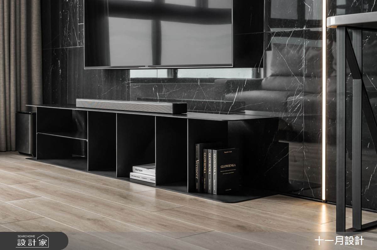 25坪新成屋(5年以下)＿現代風客廳案例圖片＿十一月設計＿十一月_L Residence之4