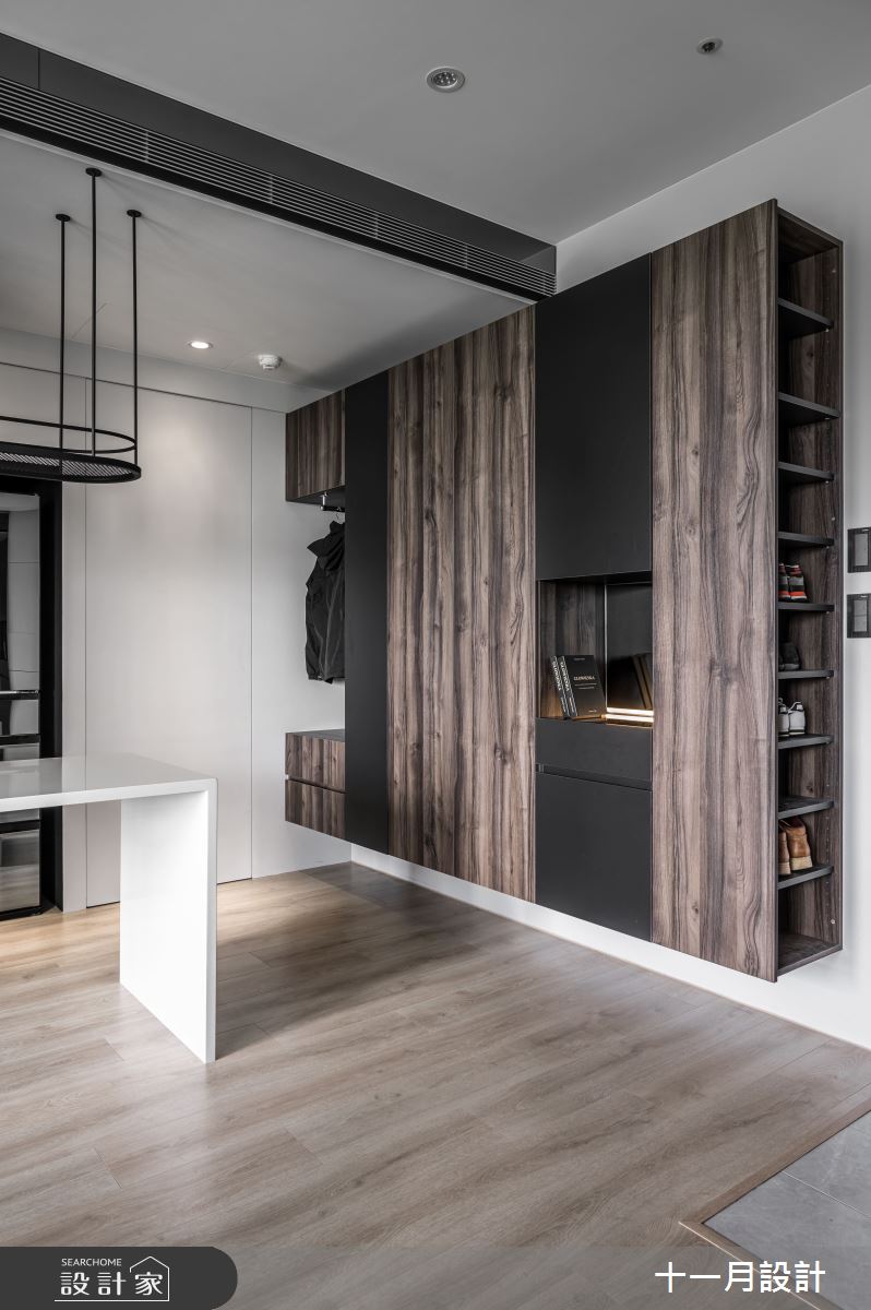 25坪新成屋(5年以下)＿現代風玄關餐廳案例圖片＿十一月設計＿十一月_L Residence之7