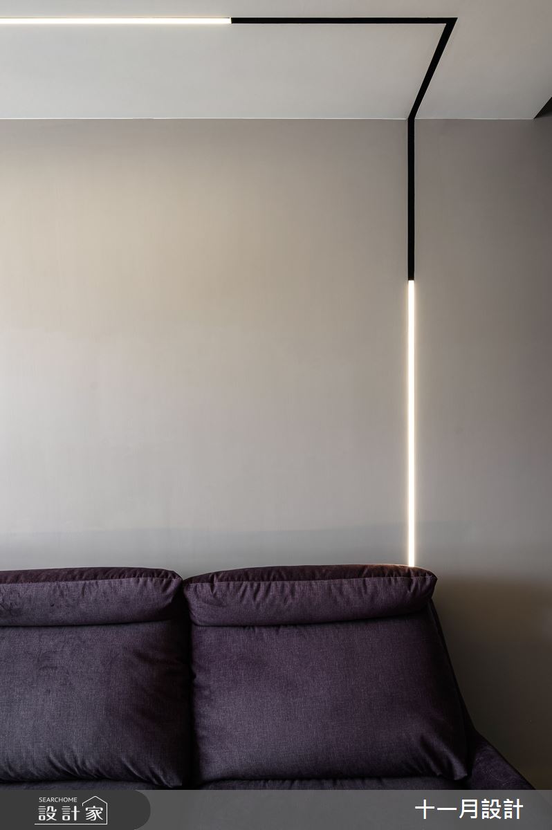 16坪新成屋(5年以下)＿混搭風客廳案例圖片＿十一月設計＿十一月_LCC Residence之8