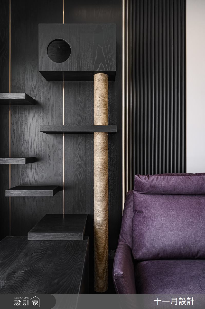 16坪新成屋(5年以下)＿混搭風客廳寵物案例圖片＿十一月設計＿十一月_LCC Residence之9