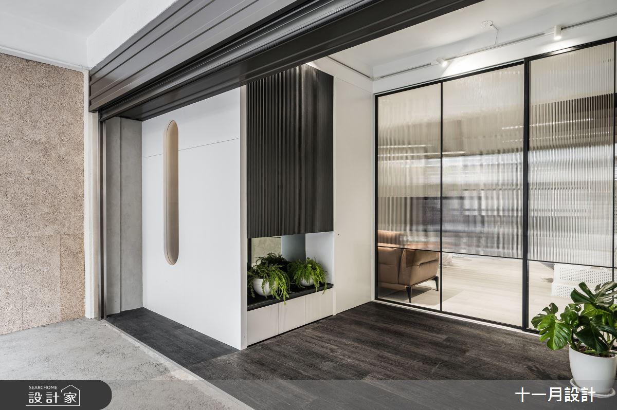 75坪老屋(31~40年)＿混搭風玄關案例圖片＿十一月設計＿十一月_WZ Residence之2