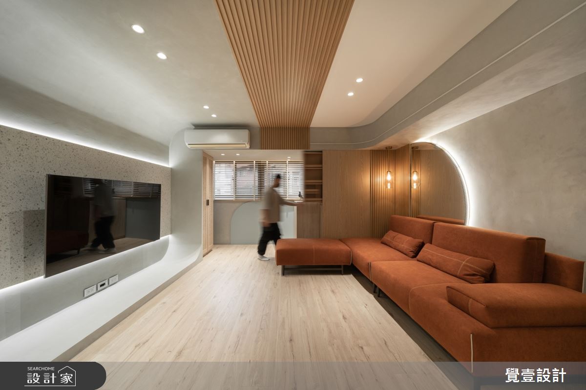 32坪新成屋(5年以下)＿日式北歐風客廳案例圖片＿覺壹設計＿覺壹_新竹_日式北歐風之4