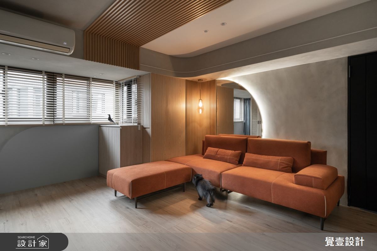 32坪新成屋(5年以下)＿日式北歐風客廳案例圖片＿覺壹設計＿覺壹_新竹_日式北歐風之6