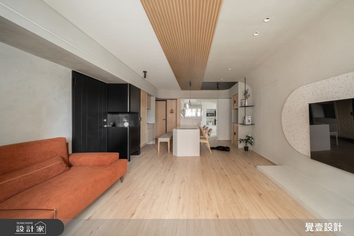 32坪新成屋(5年以下)＿日式北歐風客廳餐廳案例圖片＿覺壹設計＿覺壹_新竹_日式北歐風之9