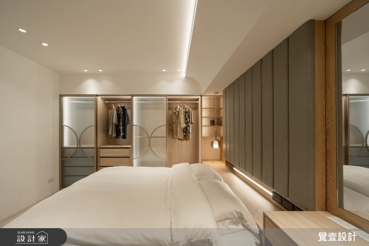 32坪新成屋(5年以下)＿日式北歐風臥室案例圖片＿覺壹設計＿覺壹_新竹_日式北歐風之27