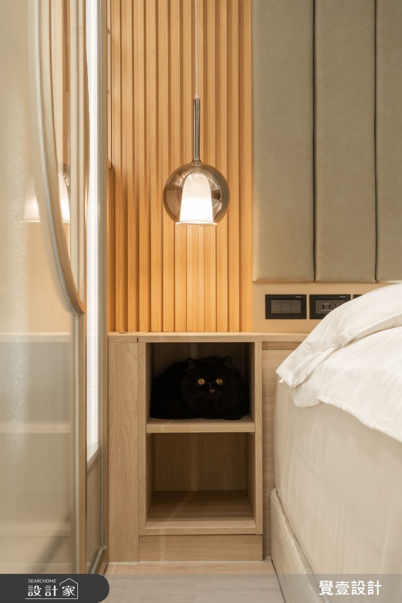 32坪新成屋(5年以下)＿日式北歐風臥室案例圖片＿覺壹設計＿覺壹_新竹_日式北歐風之32