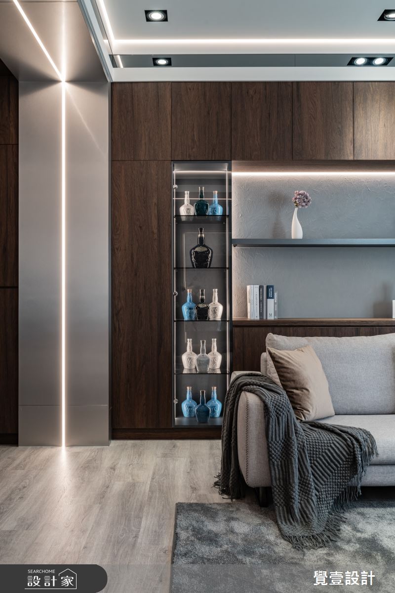 100坪新成屋(5年以下)＿現代風客廳案例圖片＿覺壹設計＿覺壹_苗栗_現代風_新成屋之7