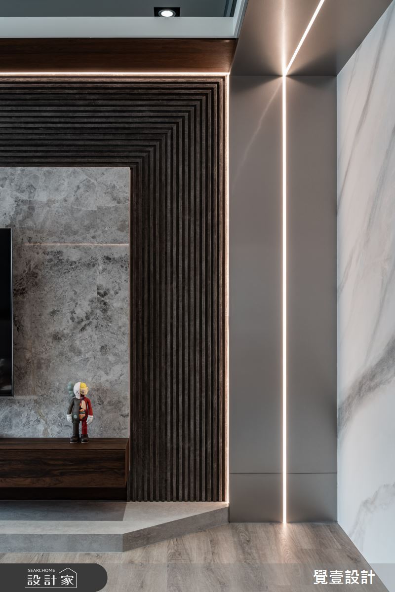 100坪新成屋(5年以下)＿現代風客廳案例圖片＿覺壹設計＿覺壹_苗栗_現代風_新成屋之6