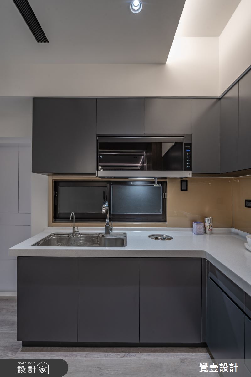 100坪新成屋(5年以下)＿現代風廚房案例圖片＿覺壹設計＿覺壹_苗栗_現代風_新成屋之11