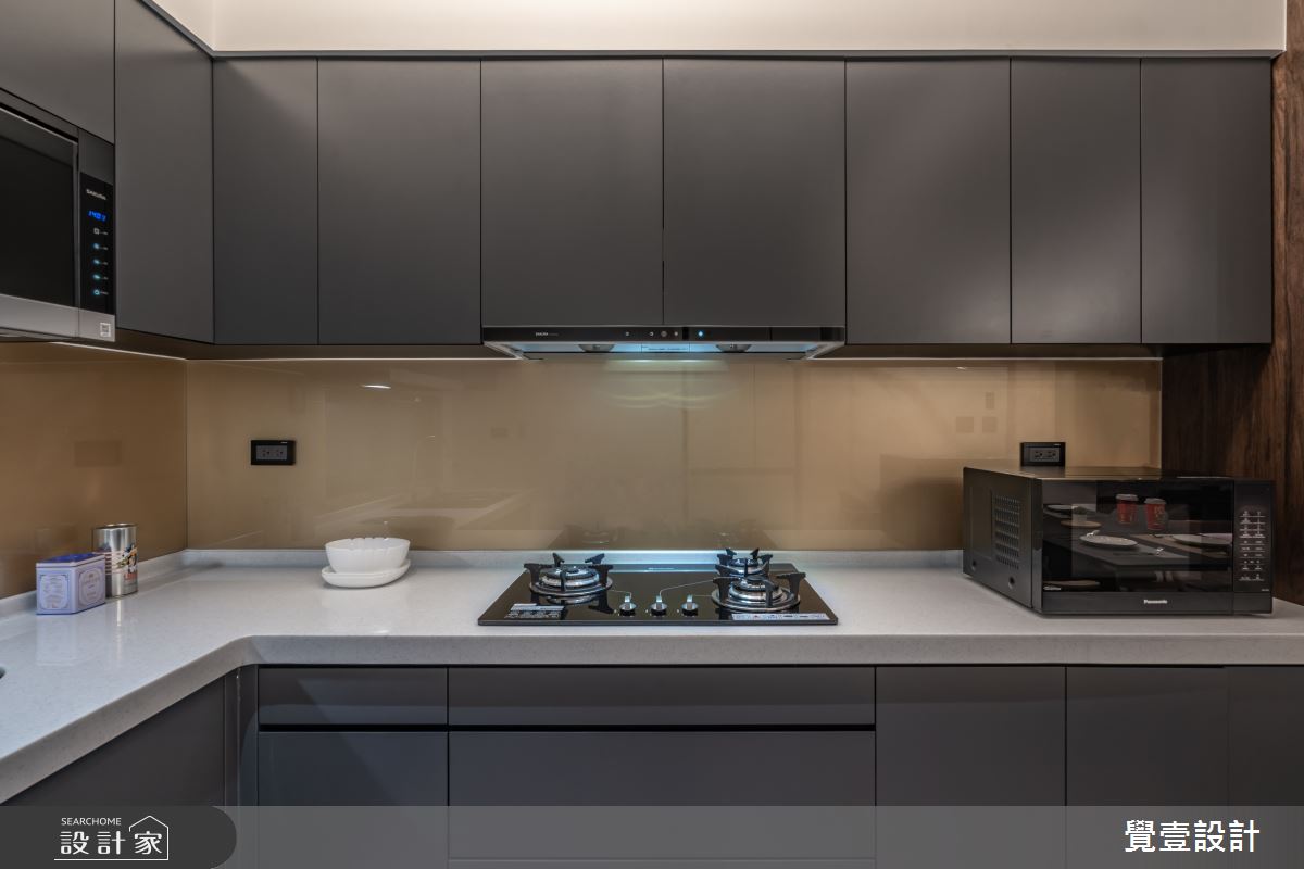 100坪新成屋(5年以下)＿現代風廚房案例圖片＿覺壹設計＿覺壹_苗栗_現代風_新成屋之12