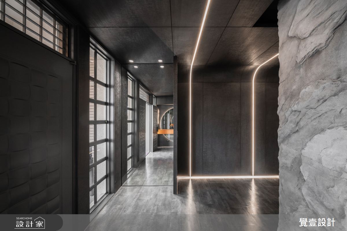 120坪中古屋(5~15年)＿混搭風玄關案例圖片＿覺壹設計＿覺壹_苗栗_混搭風之5