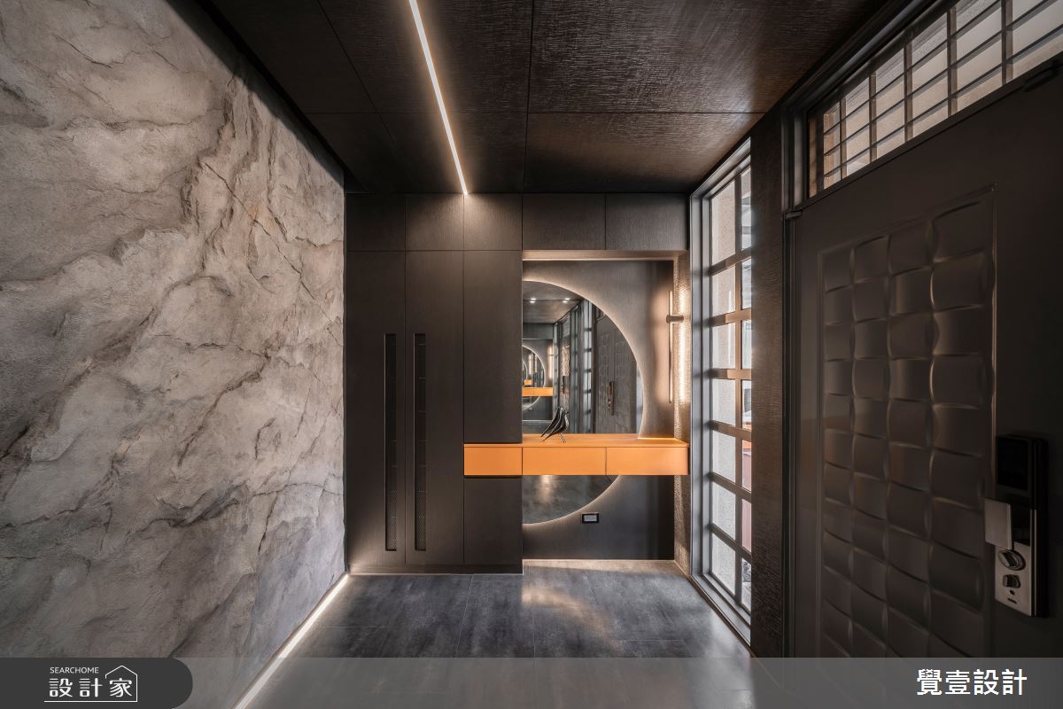 120坪中古屋(5~15年)＿混搭風玄關案例圖片＿覺壹設計＿覺壹_苗栗_混搭風之2