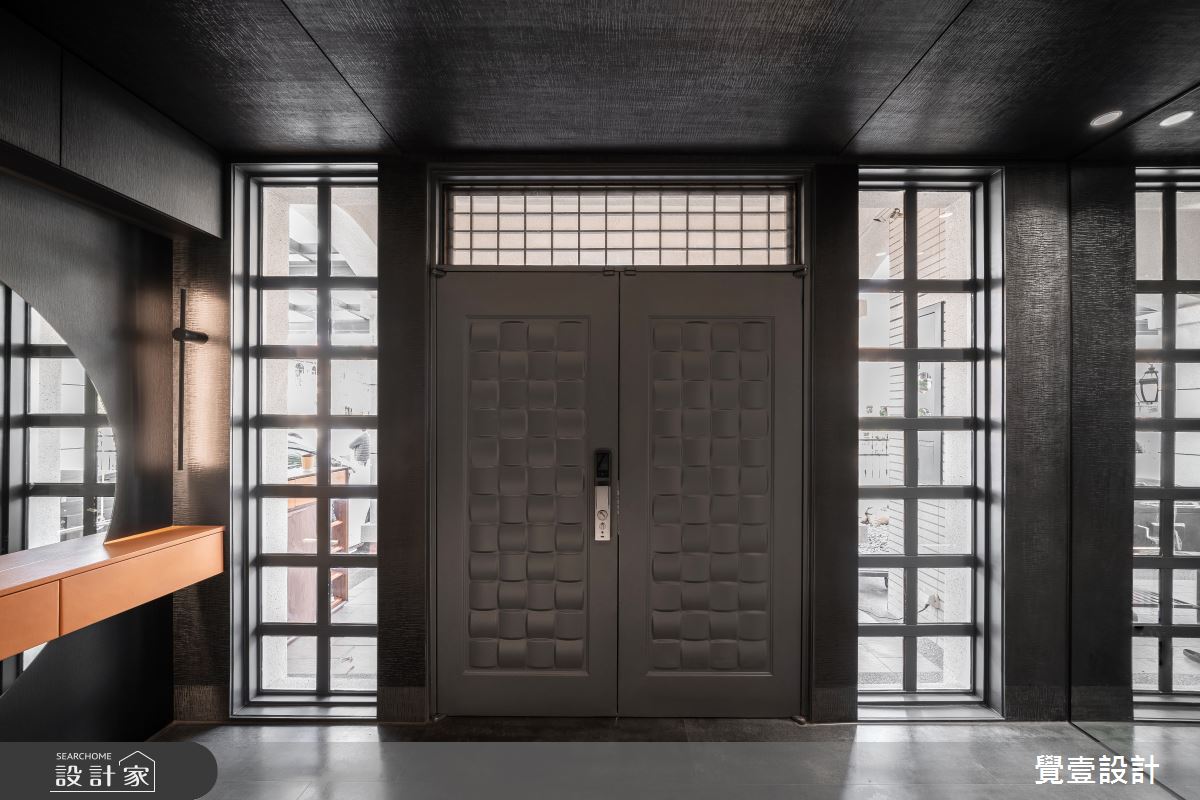 120坪中古屋(5~15年)＿混搭風玄關案例圖片＿覺壹設計＿覺壹_苗栗_混搭風之1