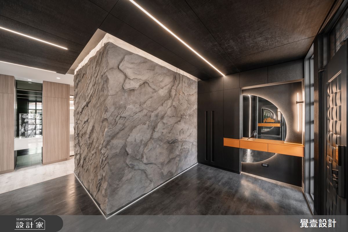 120坪中古屋(5~15年)＿混搭風玄關案例圖片＿覺壹設計＿覺壹_苗栗_混搭風之3