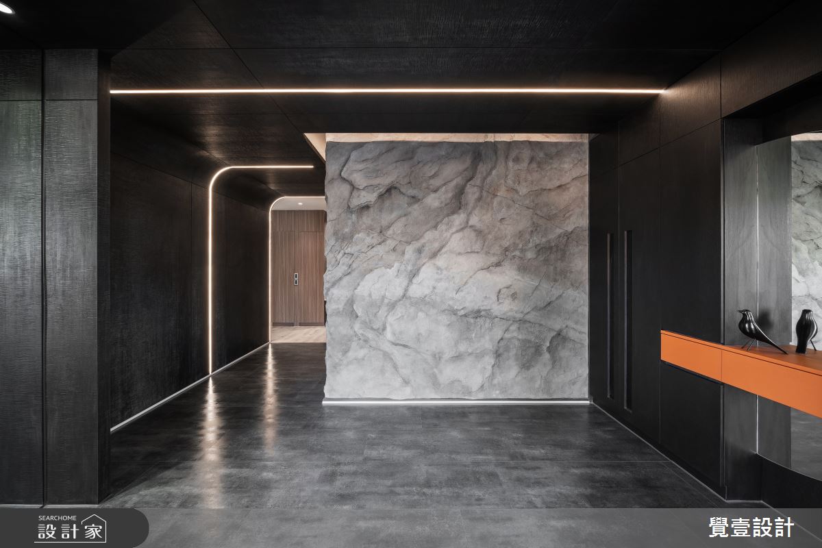 120坪中古屋(5~15年)＿混搭風玄關案例圖片＿覺壹設計＿覺壹_苗栗_混搭風之4