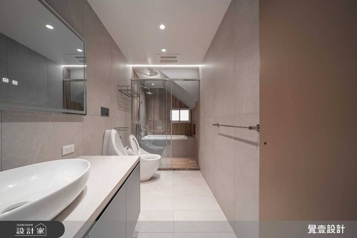 120坪中古屋(5~15年)＿混搭風浴室案例圖片＿覺壹設計＿覺壹_苗栗_混搭風之38