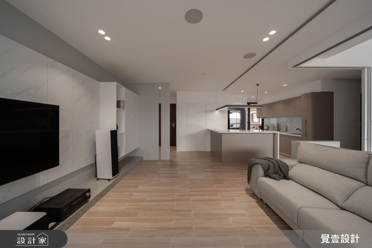 28坪＿現代風餐廳廚房中島案例圖片＿覺壹設計＿覺壹_苗栗_現代風之13