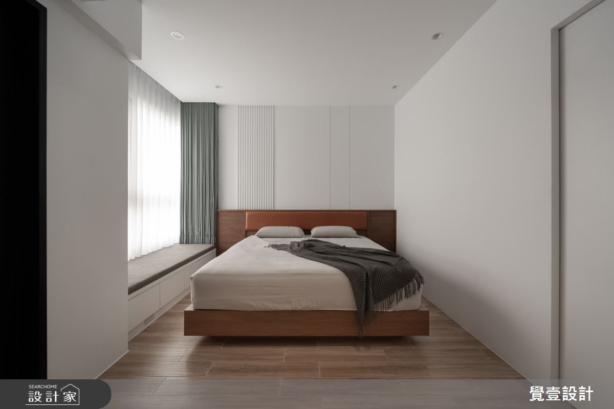 28坪＿現代風臥室案例圖片＿覺壹設計＿覺壹_苗栗_現代風之20
