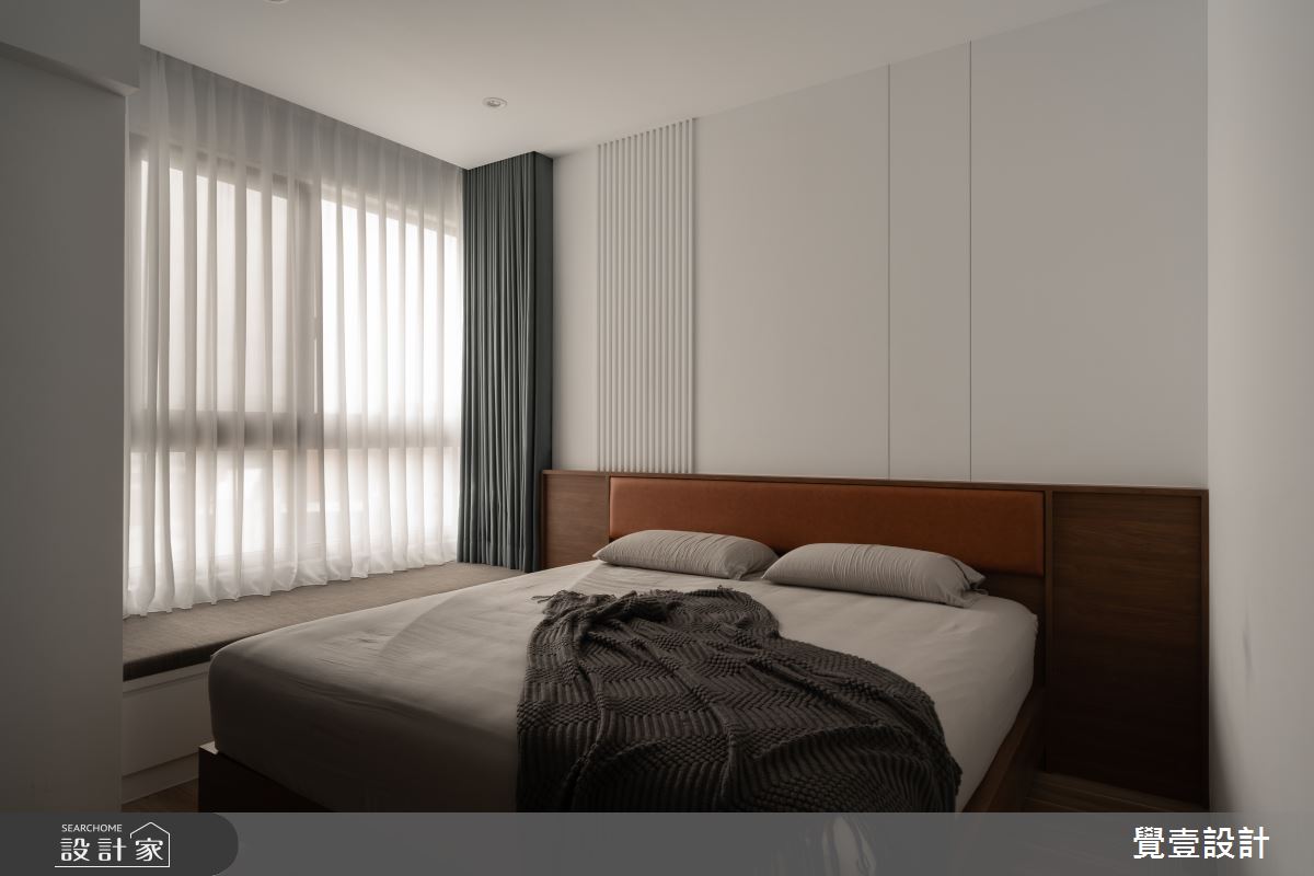 28坪＿現代風臥室案例圖片＿覺壹設計＿覺壹_苗栗_現代風之21