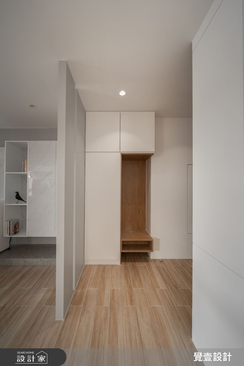 28坪＿現代風玄關案例圖片＿覺壹設計＿覺壹_苗栗_現代風之6