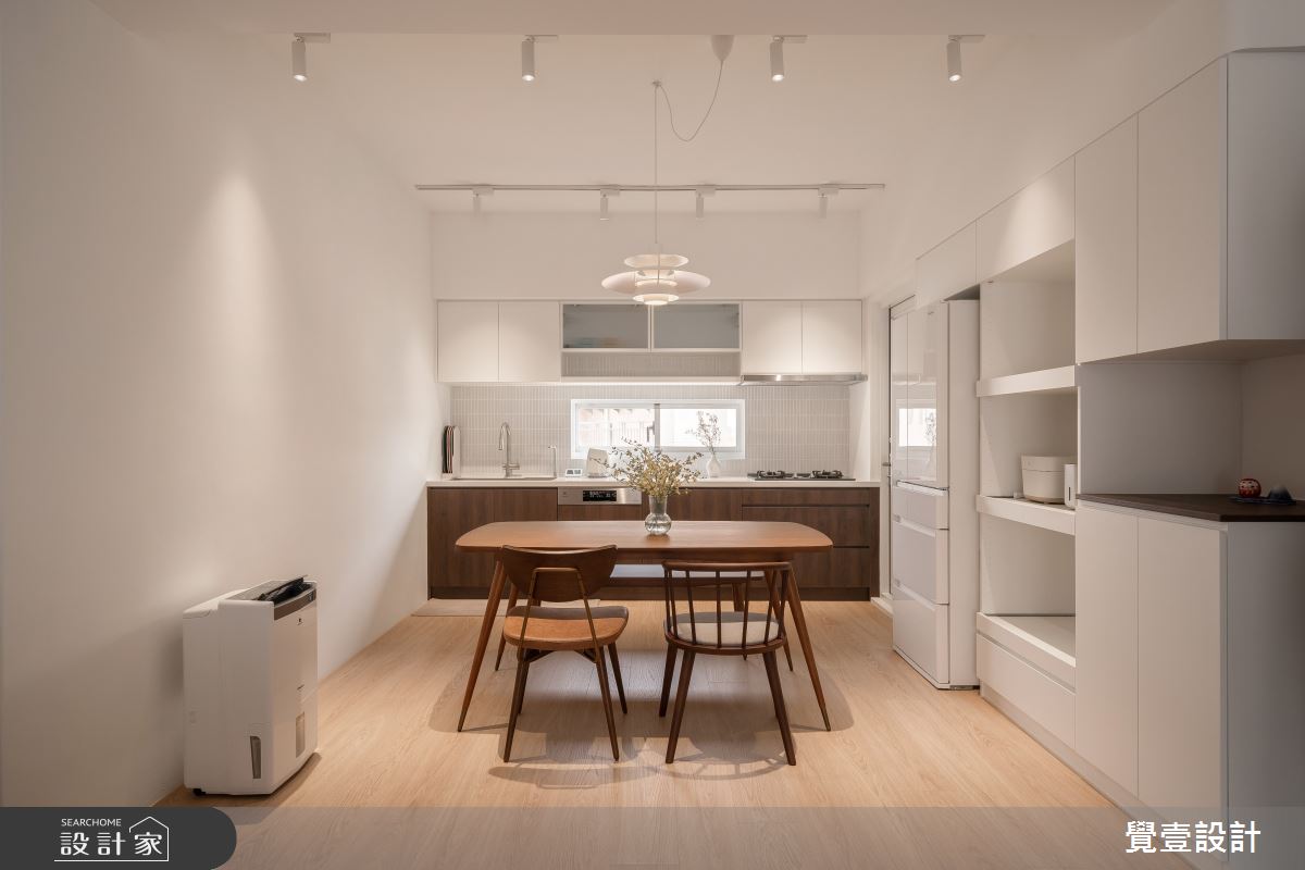 20坪新成屋(5年以下)＿日式北歐風餐廳廚房案例圖片＿覺壹設計＿覺壹_新竹_日式北歐風-20坪之8