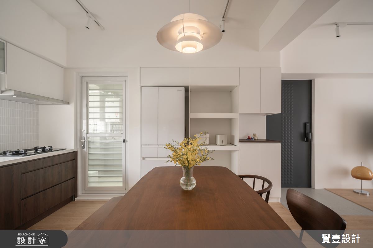 20坪新成屋(5年以下)＿日式北歐風玄關餐廳廚房案例圖片＿覺壹設計＿覺壹_新竹_日式北歐風-20坪之7