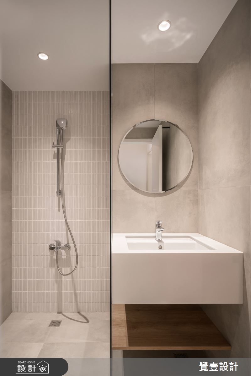 20坪新成屋(5年以下)＿日式北歐風浴室案例圖片＿覺壹設計＿覺壹_新竹_日式北歐風-20坪之16