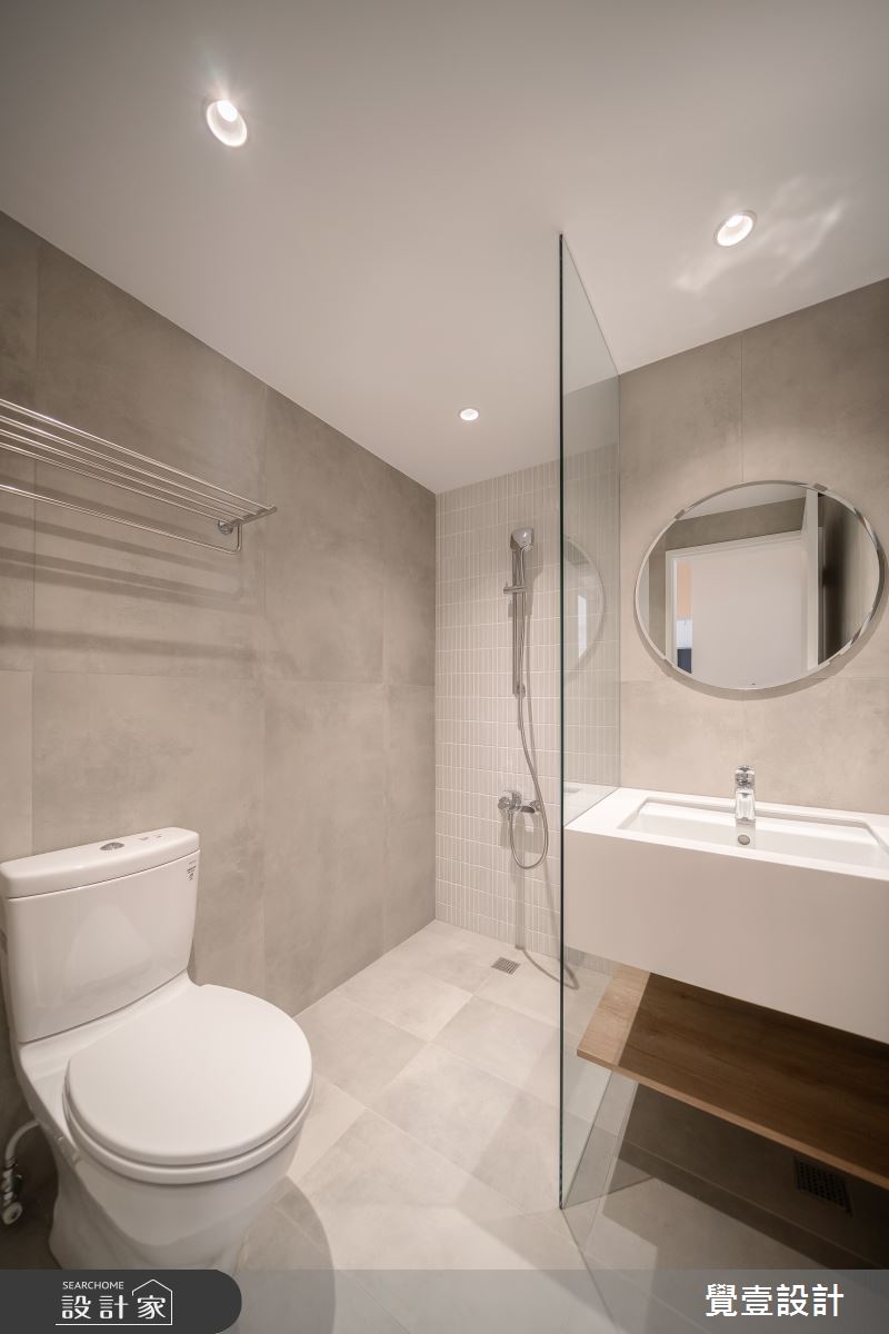 20坪新成屋(5年以下)＿日式北歐風浴室案例圖片＿覺壹設計＿覺壹_新竹_日式北歐風-20坪之17