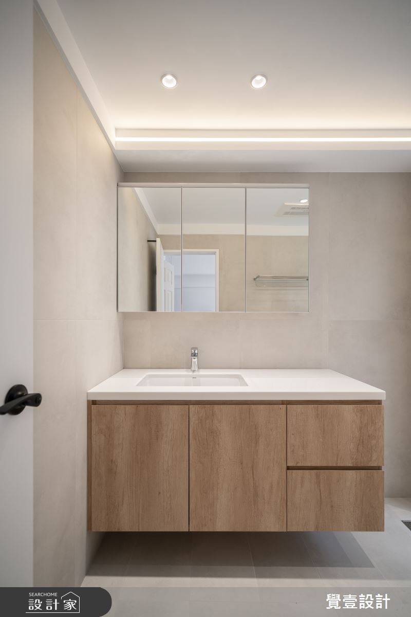 20坪新成屋(5年以下)＿日式北歐風浴室案例圖片＿覺壹設計＿覺壹_新竹_日式北歐風-20坪之22