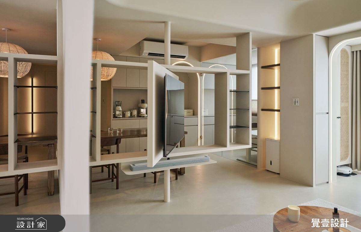 32坪老屋(31~40年)＿韓系簡約風客廳餐廳案例圖片＿覺壹設計＿覺壹_台北_韓系簡約風之17