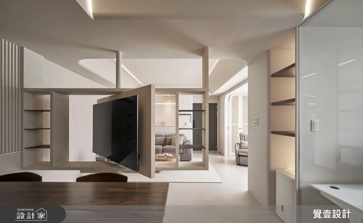 32坪老屋(31~40年)＿韓系簡約風客廳餐廳案例圖片＿覺壹設計＿覺壹_台北_韓系簡約風之18