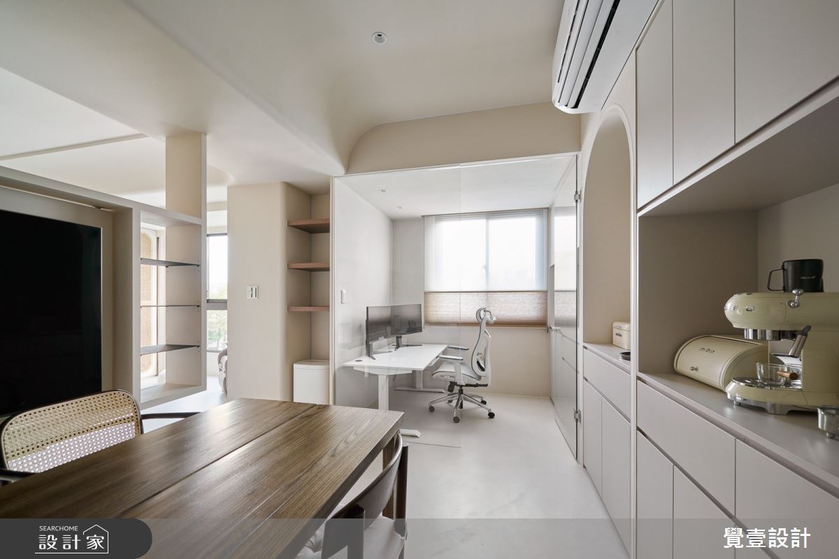 32坪老屋(31~40年)＿韓系簡約風餐廳書房案例圖片＿覺壹設計＿覺壹_台北_韓系簡約風之43