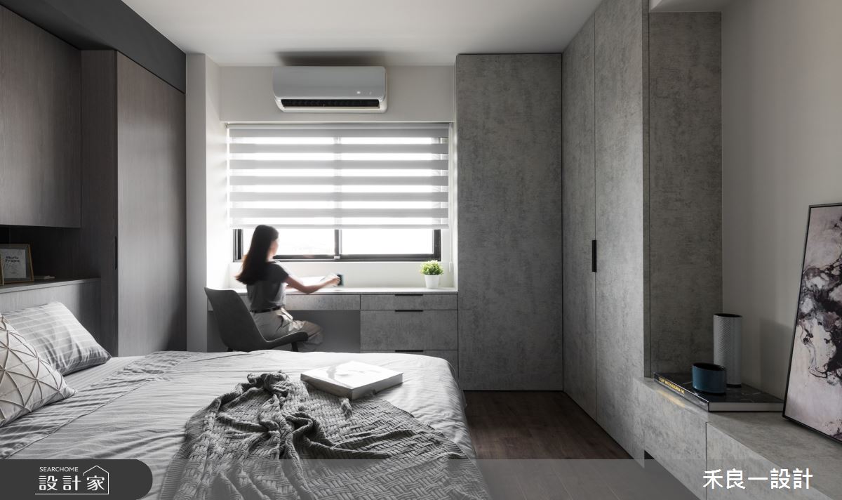 18坪中古屋(5~15年)＿混搭風臥室案例圖片＿禾良一設計＿禾良一_Y宅_台中北區之12