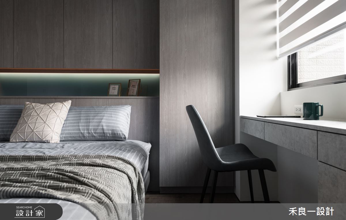 18坪中古屋(5~15年)＿混搭風臥室案例圖片＿禾良一設計＿禾良一_Y宅_台中北區之14