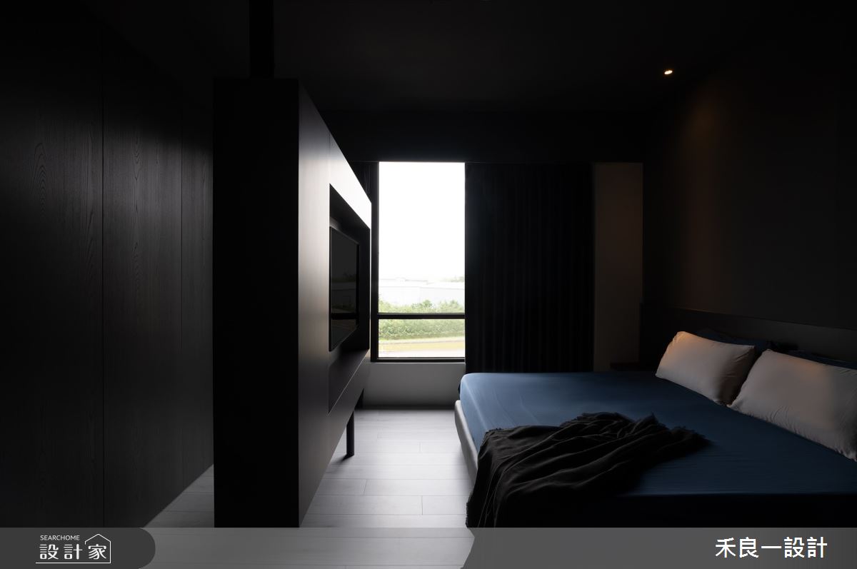 36坪新成屋(5年以下)＿現代風臥室案例圖片＿禾良一設計＿禾良一_相承質韻_台中之5