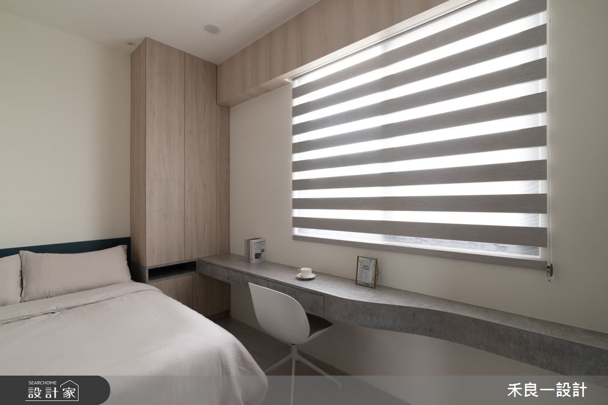 36坪新成屋(5年以下)＿現代風客房案例圖片＿禾良一設計＿禾良一_相承質韻_台中之11