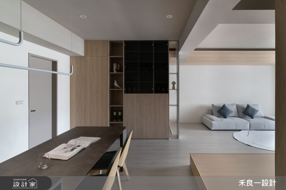 40坪中古屋(5~15年)＿日式無印風客廳餐廳案例圖片＿禾良一設計＿禾良一_沐樂_台中之7