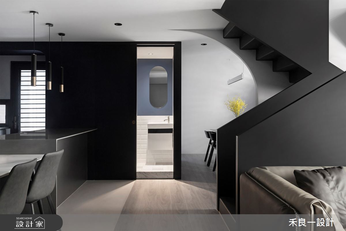38坪毛胚屋＿簡約風走廊案例圖片＿禾良一設計＿禾良一_形逸於藝_台中之8