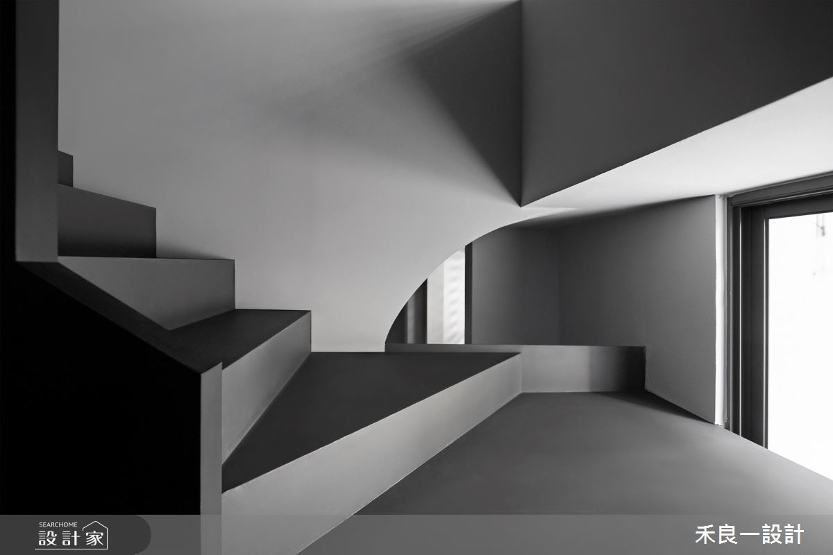 38坪毛胚屋＿簡約風樓梯案例圖片＿禾良一設計＿禾良一_形逸於藝_台中之17