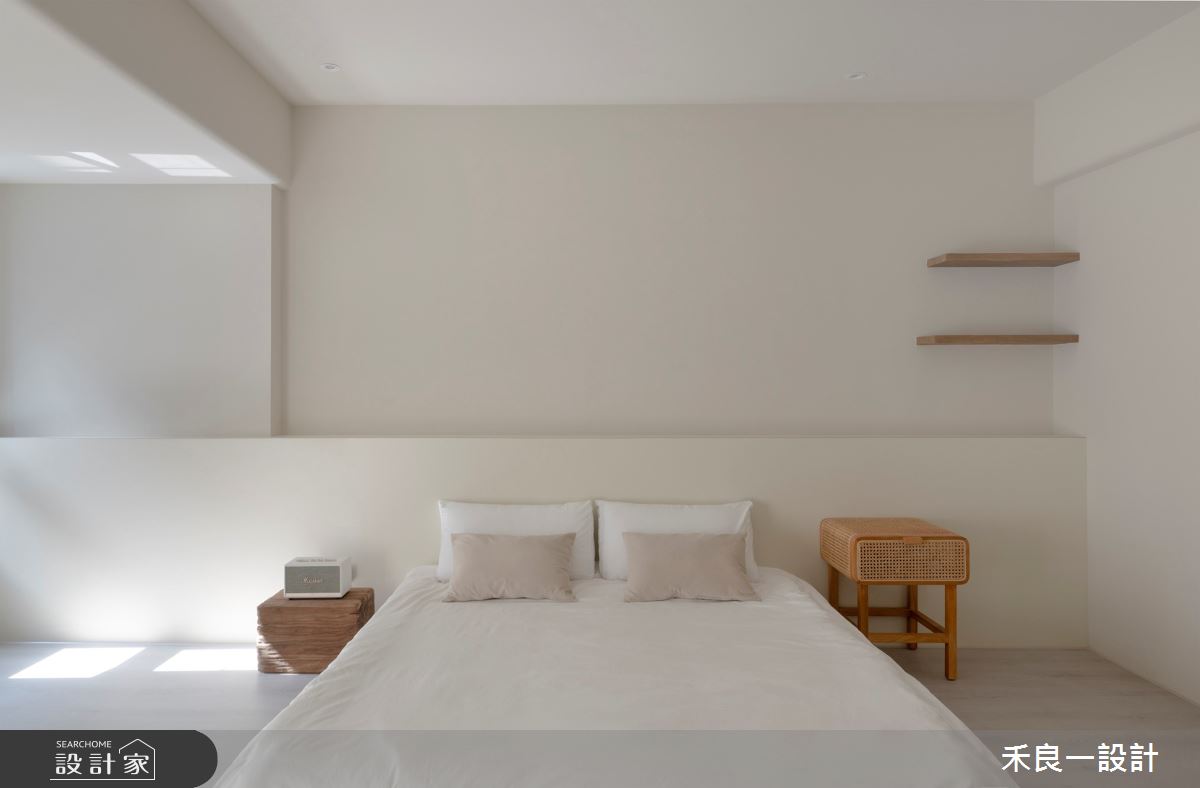 55坪新成屋(5年以下)＿日式侘寂風臥室案例圖片＿禾良一設計＿禾良一_MU MU_台中之11