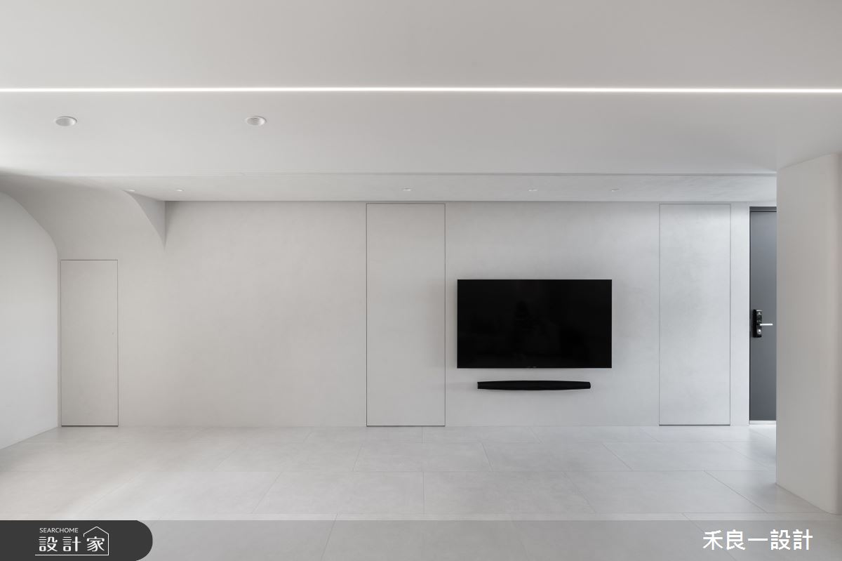 38坪老屋(16~30年)＿現代風客廳案例圖片＿禾良一設計＿禾良一_止靜_台中之6