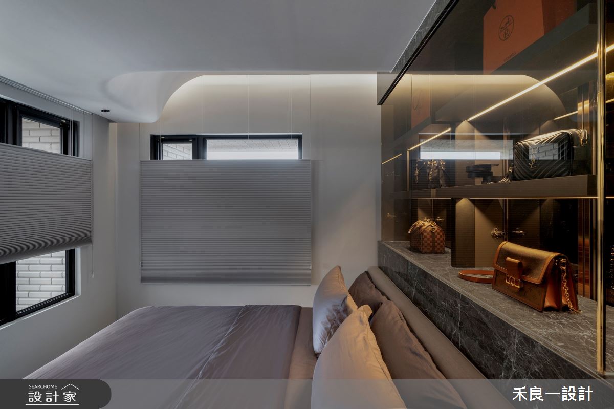 38坪毛胚屋＿混搭風臥室更衣間案例圖片＿禾良一設計＿禾良一_磊境_台中親家雲硯之19