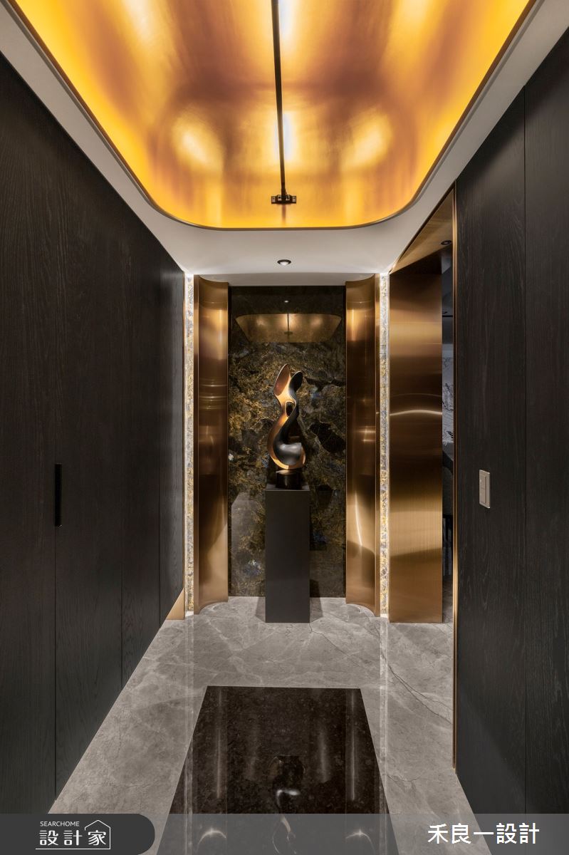 38坪毛胚屋＿混搭風玄關案例圖片＿禾良一設計＿禾良一_磊境_台中親家雲硯之1