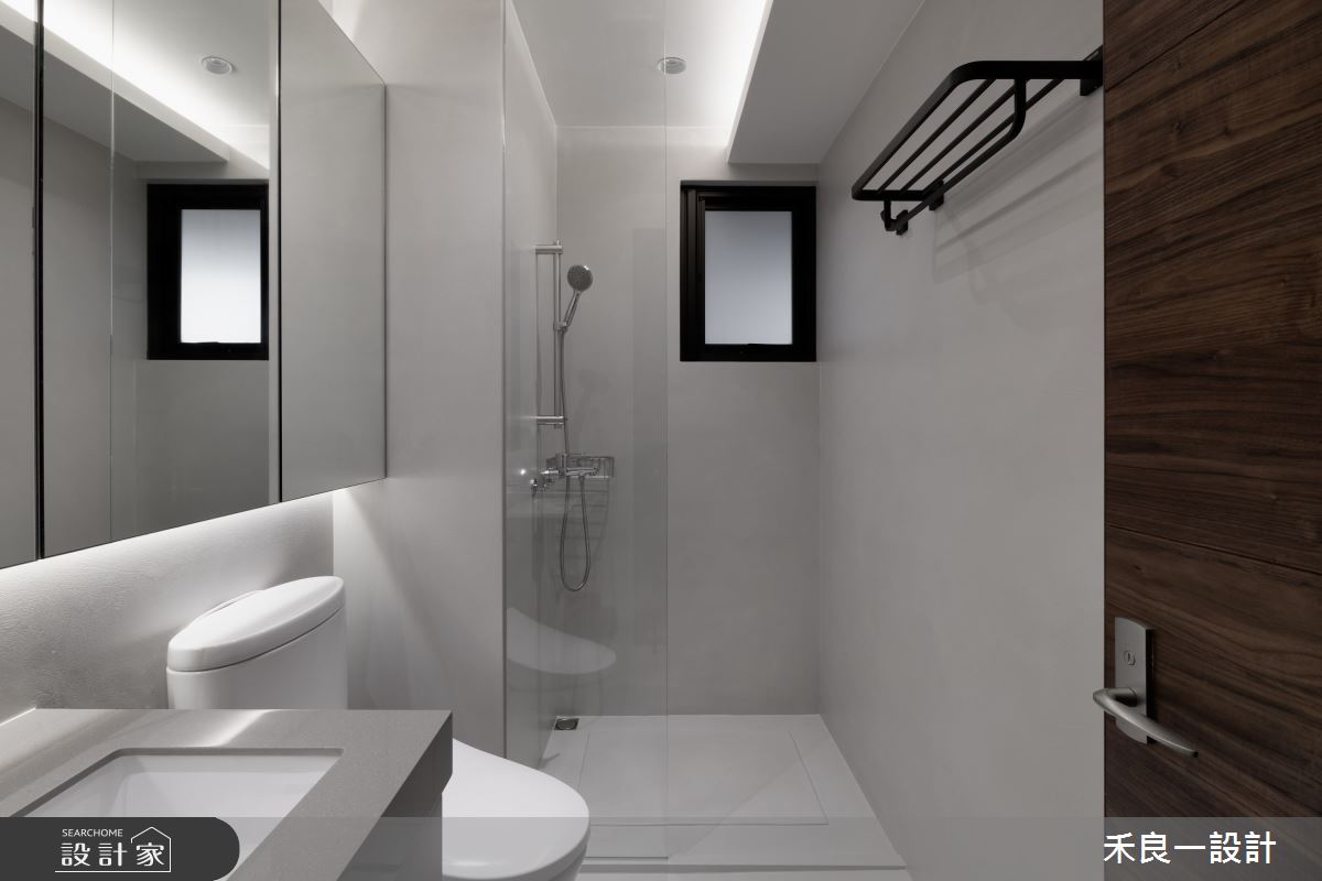 25坪中古屋(5~15年)＿現代風浴室案例圖片＿禾良一設計＿禾良一_徐徐_台中之12