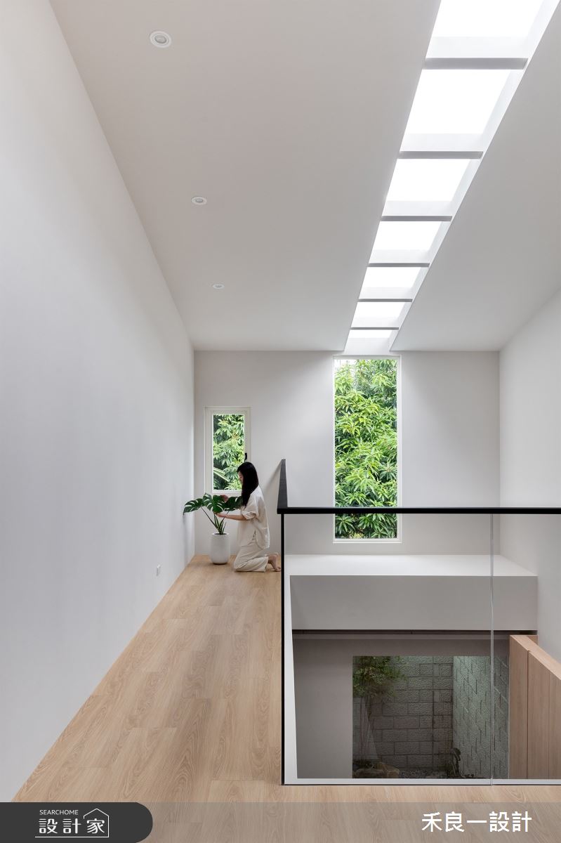 74坪老屋(31~40年)＿混搭風走廊案例圖片＿禾良一設計＿禾良一_和煦_台中之2