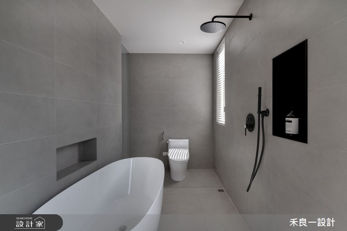 74坪老屋(31~40年)＿混搭風浴室案例圖片＿禾良一設計＿禾良一_和煦_台中之13