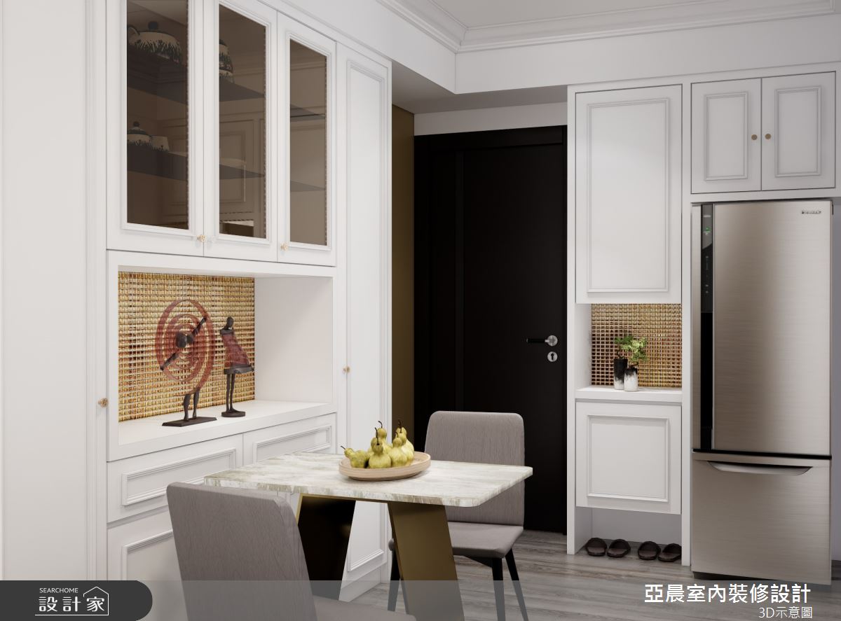 新成屋(5年以下)＿新古典玄關餐廳案例圖片＿亞晨室內裝修設計工程有限公司＿亞晨_06之1