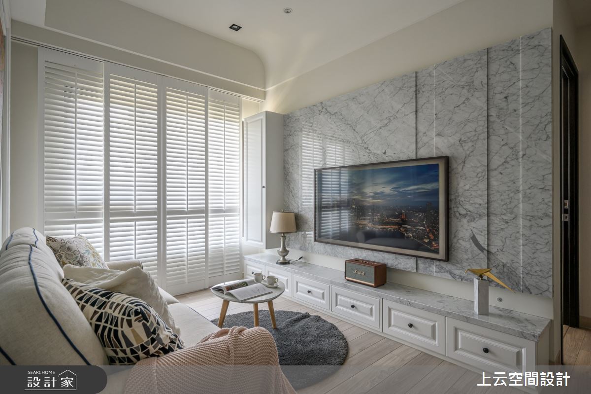 新成屋(5年以下)＿新古典客廳案例圖片＿上云空間設計＿上云_浪漫漫想-古典小宅之10