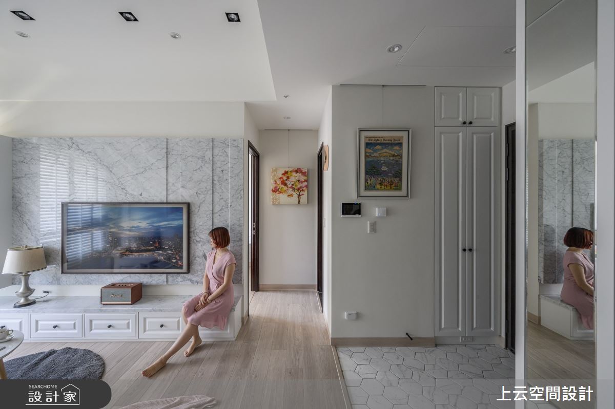 新成屋(5年以下)＿新古典玄關客廳案例圖片＿上云空間設計＿上云_浪漫漫想-古典小宅之9