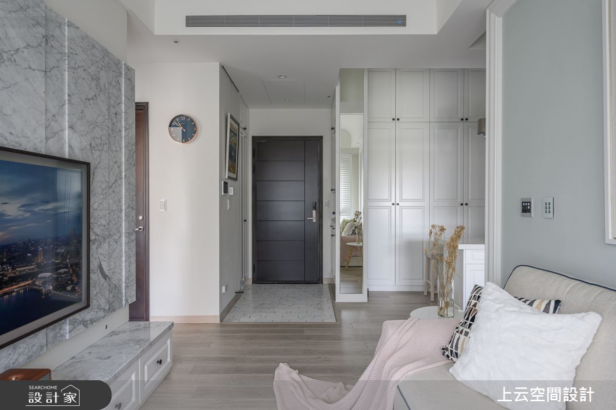 新成屋(5年以下)＿新古典玄關客廳案例圖片＿上云空間設計＿上云_浪漫漫想-古典小宅之8
